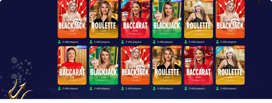 Triton Slots サイト